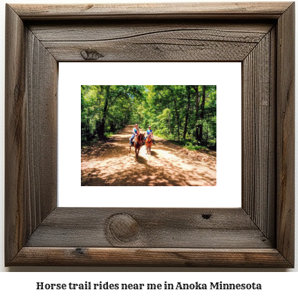 horse trail rides near me in Anoka, Minnesota